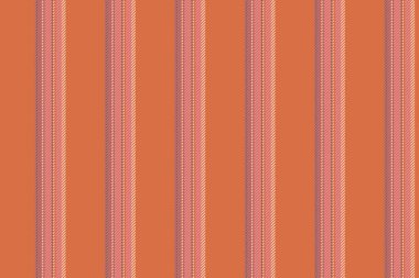 Kumaş vektör dokusunun kırmızı ve pembe renklerde dikey dikey dikey dokusuna sahip desen çizgileri.
