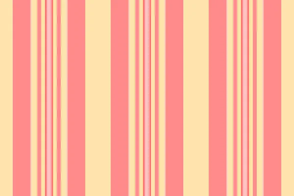 Vzor Textury Pruhy Linií Textilie Vektorem Svislé Bezešvé Pozadí Tulipánu — Stockový vektor
