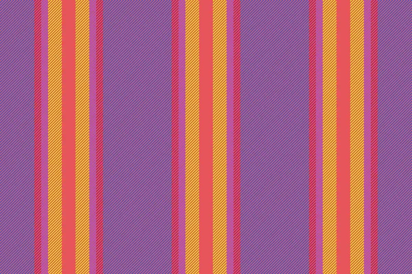Fabric Lines Stripe Vector Background Pattern Vertical Texture Textile Seamless — 图库矢量图片