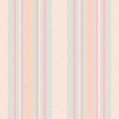 Dikey kumaş arkaplanının tekstil şerit vektörü ve ışık ve beyaz renklerde desensiz desen dokusu.