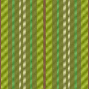 Kireç ve yeşil renklerde desensiz vektör ile dikey arkaplan çizgileri kumaş desenli tekstil.
