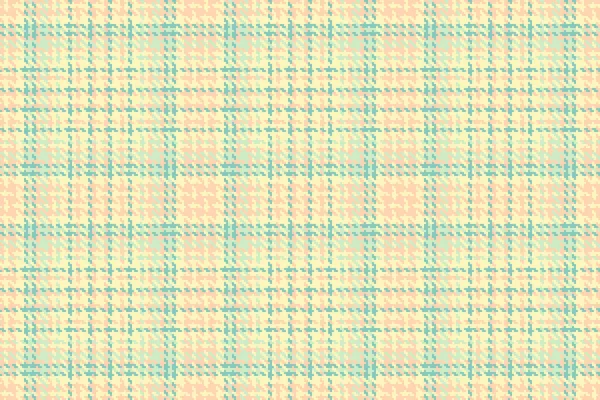 Fabric Vector Tartan Plaid Seamless Textile Texture Check Pattern Background — Stock Vector