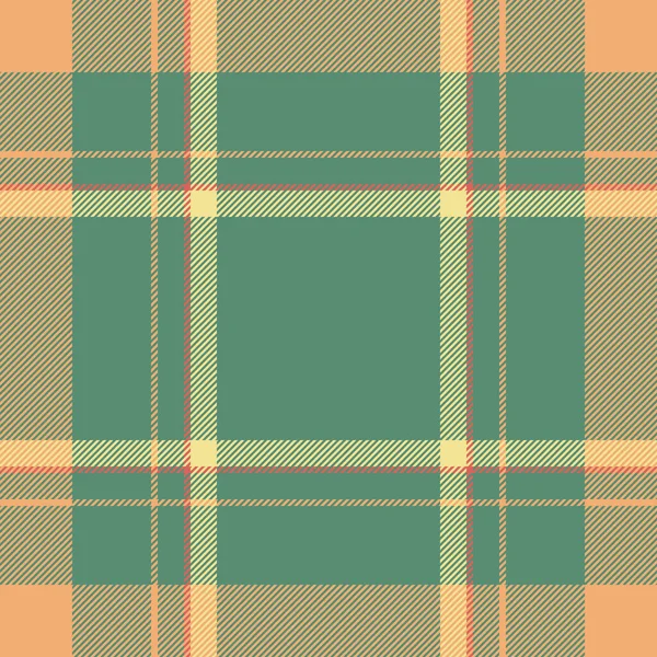 Plaid Tartan Check Vector Background Seamless Texture Textile Pattern Fabric — Stock Vector