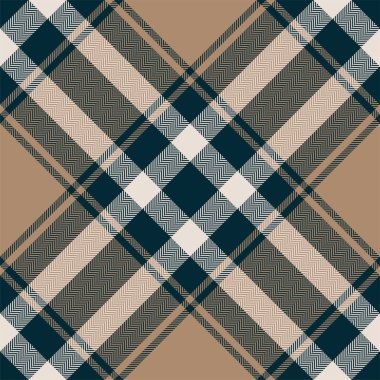Ekose desenli vektör. Kumaş dokusunu kontrol et. Giysiler, kağıt baskısı veya web arkaplanı için kusursuz tekstil tasarımı.