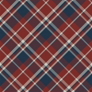 İskoç ekosesinin kusursuz deseni. Kumaş dokusunu kontrol ederek tekrarlanabilir arkaplan. Çizgili tekstil izinin düz vektör arkaplanı.