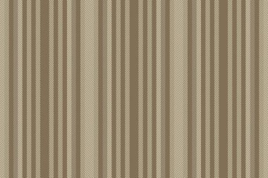 Kehribar ve açık renklerde çizgili tekstil çizgileri desenli arkaplan vektör deseninin dikey dokusu.