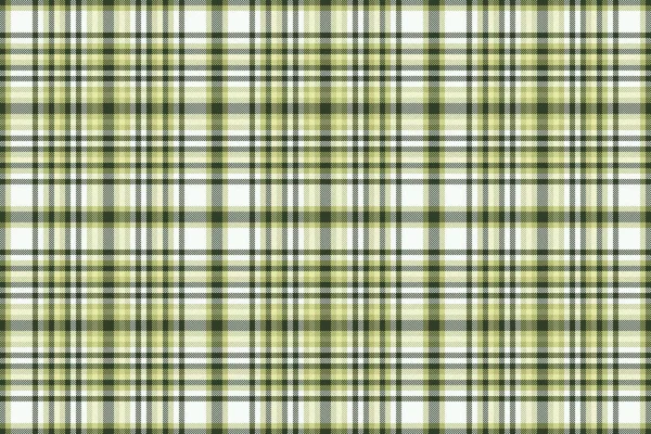 Nane kremi ve koyu renklerde kumaş desensiz arkaplanı olan tekstil tartan vektörünün desen denetimi.