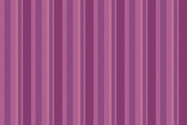 Вертикальний Візерунок Тканинної Смуги Текстури Безшовними Векторними Текстильними Лініями Рожево — стоковий вектор