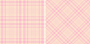 Tekstil arkaplan dikişsiz ekoseli kumaş desen vektörünün tartan doku kontrolü.