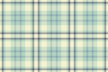 Düz kumaş ekoseli, ışık ve pastel renklerde ekose kumaş içeren dokunun tekstil desen vektörü.
