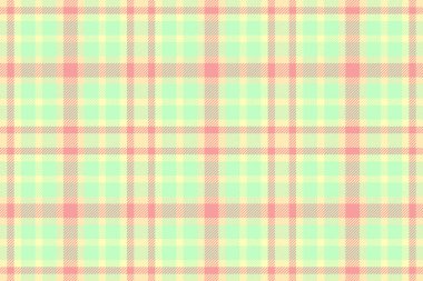 Ekose kumaş ve kırmızı renklerde arkaplan vektör kumaşı ile kusursuz desenli tekstil denetimi.