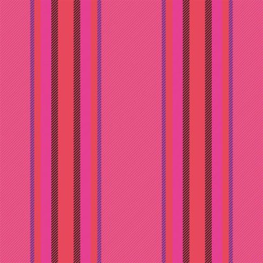 Dikey çizgi deseni. Vektör çizgileri arka plan kumaş dokusu. Geometrik çizgili çizgi tekstil baskısı, ambalaj kağıdı, hediye kartı, duvar kağıdı için dikişsiz soyut tasarım.