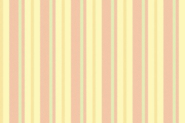 Işık ve kırmızı renklerde dikey doku vektörü olan kusursuz arkaplan dokusunun çizgili kumaşı.