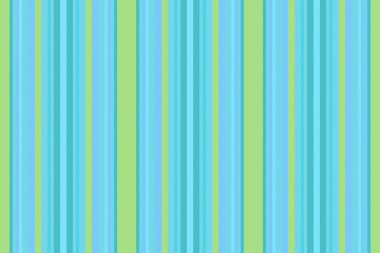 Cyan ve limon renklerinde dikey çizgili kumaşı olan vektör arkaplan tekstilinin desensiz deseni.