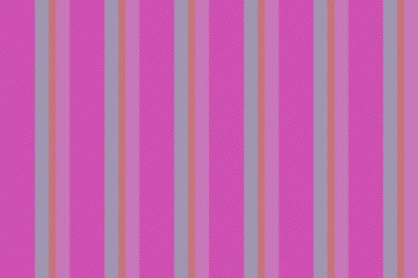 Arka plan deseninin çizgili kumaş çizgileri, menekşe ve turkuaz renklerinde dikey vektör desenli dikey tekstil ile pürüzsüz.