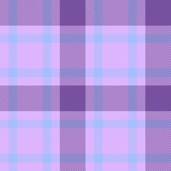 Tartan Vector Texture Pattern Plaid Check Textile Seamless Fabric Background — Stock Vector