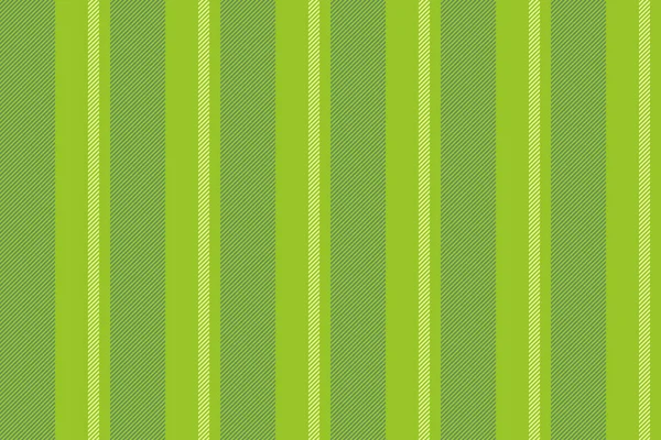 含石灰和绿色面料线纹理条纹的纺织品图案背景的无缝线矢量垂直 — 图库矢量图片