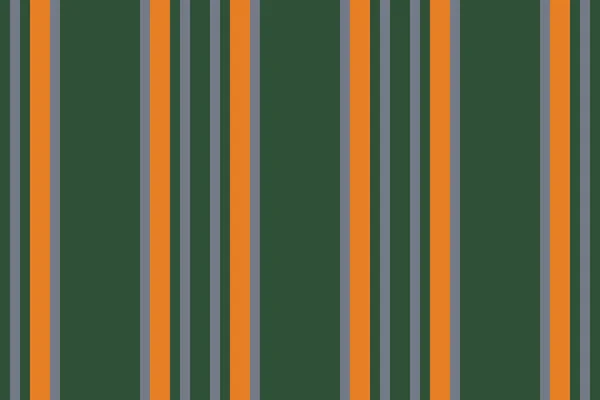緑とパステルカラーのシームレスなパターンライン生地とベクトルテクスチャストライプの垂直背景繊維 — ストックベクタ