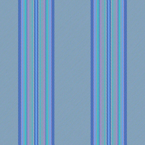 Полосы Рисунка Вертикальной Бесшовной Текстуры Вектором Ткани Фона Синем Пастельном — стоковый вектор