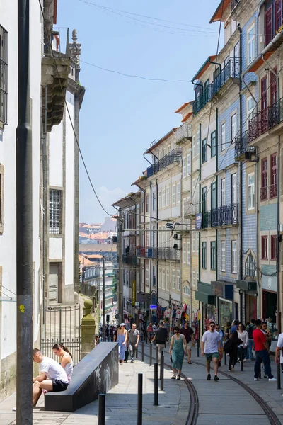 Porto Portugalia Czerwiec 2023 Historyczne Miasto Architektura Starego Miasta Podróż — Zdjęcie stockowe