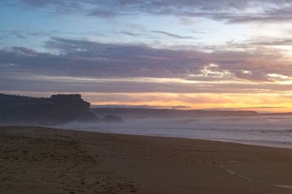Portekiz Kıyı Şeridi Dinlenmek Için Iyi Yerdir Atlantik Okyanusu Nda — Stok fotoğraf