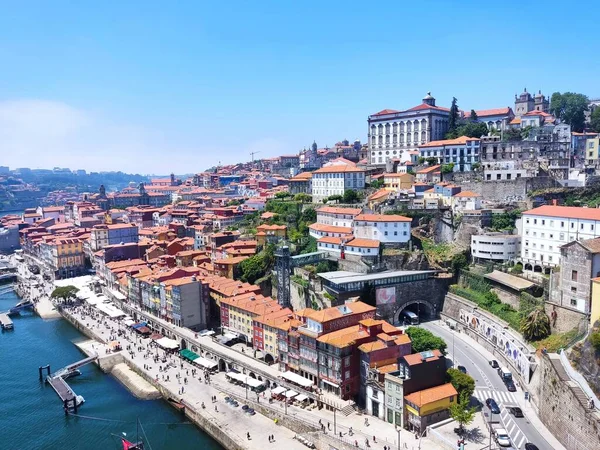 Porto Nun Ünlü Tarihi Şehri Portekiz Eski Kentin Mimarisi Avrupa — Stok fotoğraf
