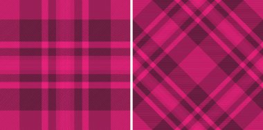 Desenli tekstil dokusu kumaşlı, ekose tartan kontrolünün arka plan vektörü şık renklerde ayarlı.