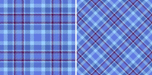 Stof Geruite Achtergrond Van Patroon Textiel Tartan Met Een Naadloze — Stockvector