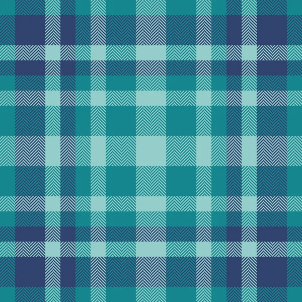 Vector Check Pattern Textile Plaid Background Fabric Tartan Seamless Texture — Stock Vector