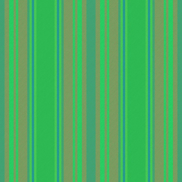 緑と赤の色でシームレスストライプベクトルテクスチャと繊維垂直パターンの背景ライン生地 — ストックベクタ
