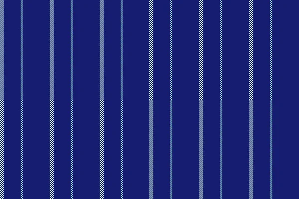 真夜中の青と光の色でテクスチャの背景ファブリック繊維とラインベクトルストライプのパターン垂直シームレス — ストックベクタ