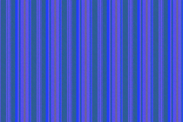 青と紫の色でシームレスなパターン生地の背景と線のベクトルテクスチャのストライプ繊維垂直 — ストックベクタ