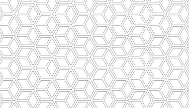 Geometrik desen kusursuz. Web arkaplanı veya kağıt baskı için modaya uygun tasarım vektör arka planı. Döşeme dokusu.