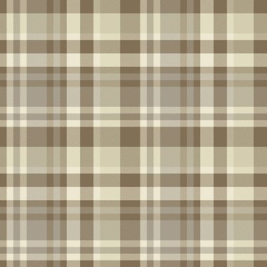 Kehribar renklerinde ve ışık ve kehribar renklerinde arkaplan dikişsiz desen ekoseli kumaş vektör kontrolü.