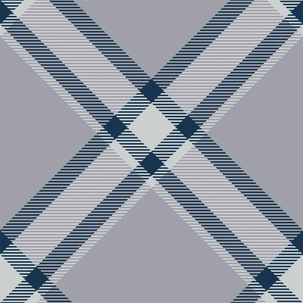 Plaid Pattern Vector Check Fabric Texture Seamless Textile Design Clothes — Stock Vector