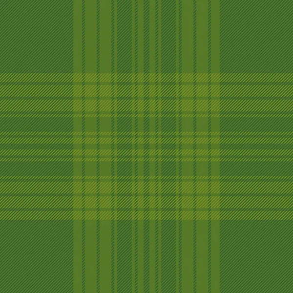 緑とライムの色で再生ベクトルパターンチェックと背景繊維タータンのテクスチャ生地シームレス — ストックベクタ