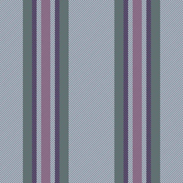 Muster Hintergrundvektor Von Linien Vertikale Textur Mit Einem Nahtlosen Textilstreifen — Stockvektor