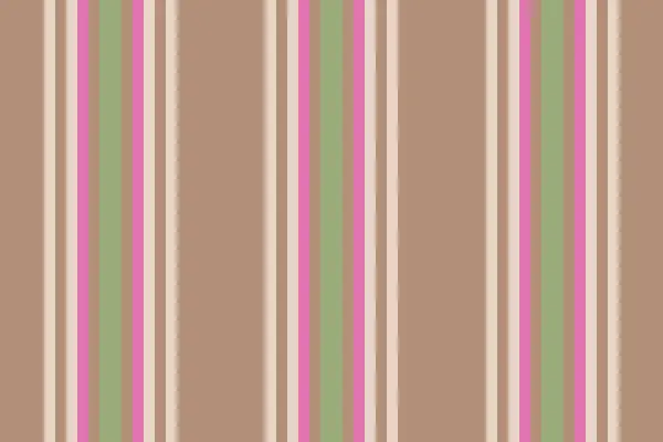 Texture Background Vertical Stripe Fabric Vector Seamless Lines Textile Pattern — Stock Vector