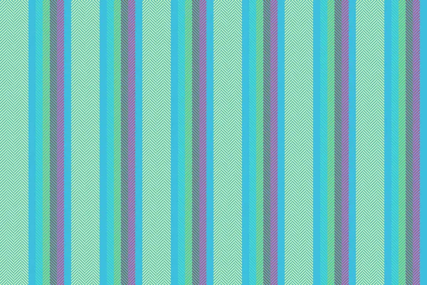 シアンとライムの色でテクスチャ背景シームレスベクトルとストライプ繊維パターンのファブリックライン垂直 — ストックベクタ