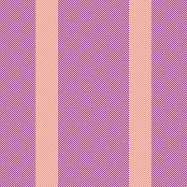 生地のベクトル背景パターン赤と紫の色の垂直線のテキスタイルテクスチャとシームレスストライプ — ストックベクタ