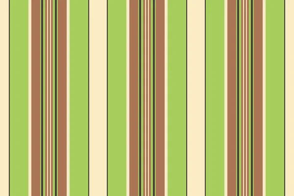 带矢量图无缝绿色和浅色背景纹理线条纹纺织品垂直率 — 图库矢量图片