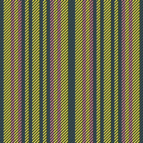 色泽深黄无缝垂直矢量纹理线条背景纺织品条纹织物图案 — 图库矢量图片