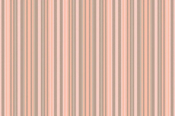 Textilní Pozadí Bezešvých Linií Vzor Texturou Pruh Vektor Vertikální Oranžové — Stockový vektor
