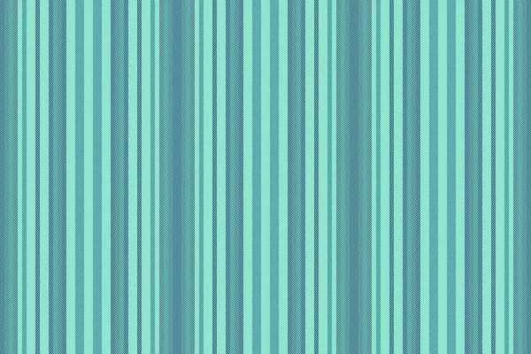 パターンストライプベクトル繊維を使用した背景シームレス生地のテクスチャ縦線とシアン色 — ストックベクタ