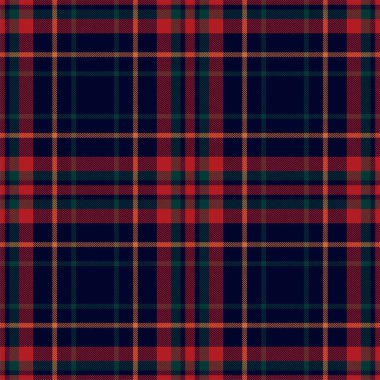 Mavi desenli ekose desenli. Kumaş dokusunu kontrol et. Vektör tekstil baskı tasarımı.