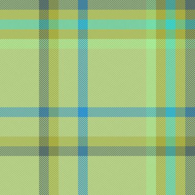 Yeşil ve kireç renklerinde kumaş tekstil vektörü ile desen dokusu kontrolünün arka plansız tartanı.