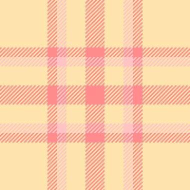 Navajo beyaz ve lale renklerinde desen vektör ekose kontrollü tekstil tartan arkaplanının kumaşsız dokusu.