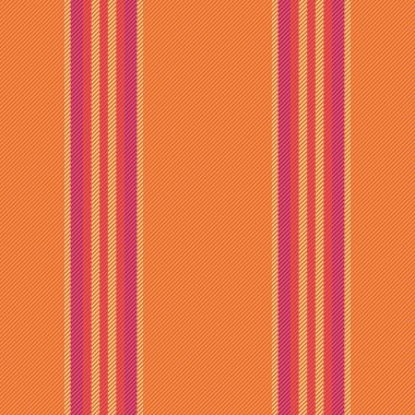 Tekstil dikey vektörü kırmızı ve kehribar renklerinde olan kumaş arkaplan çizgileri deseni.