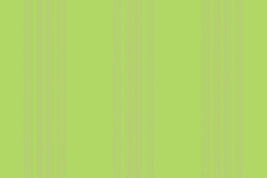 Yeşil ve ıhlamur renklerinde dikey arka plan vektörü olan çizgilerin tekstil dokusu kumaş şeridi.