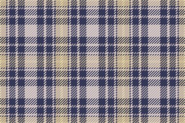 İskoç ekosesinin kusursuz deseni. Kumaş dokusunu kontrol ederek tekrarlanabilir arkaplan. Çizgili tekstil izinin düz vektör arkaplanı.